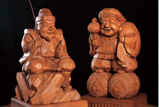 Sanuki Itto-bori Wood Carvings