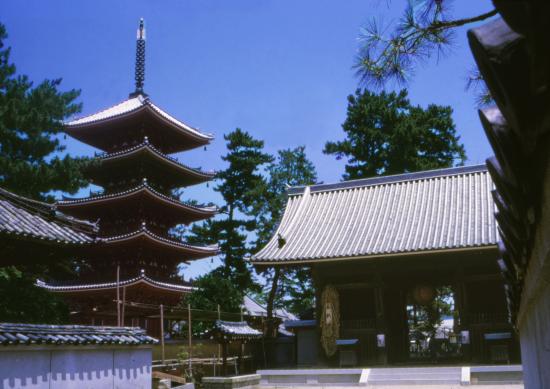 shido-ji five-storied pagoda