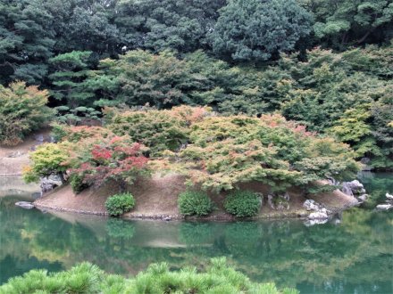 秋の栗林公園