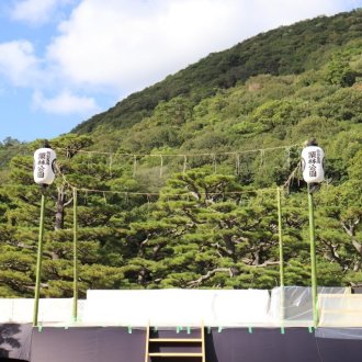 本日の『栗林公園薪能』につきまして