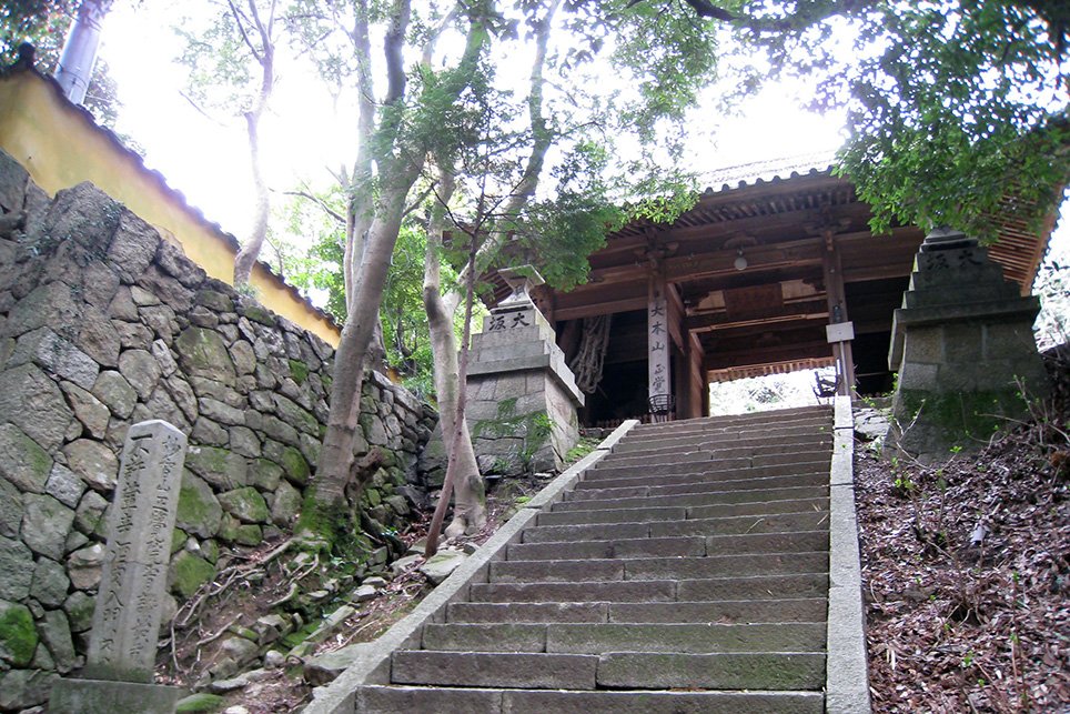 本島 正覚院ウォークとミキを学ぼう