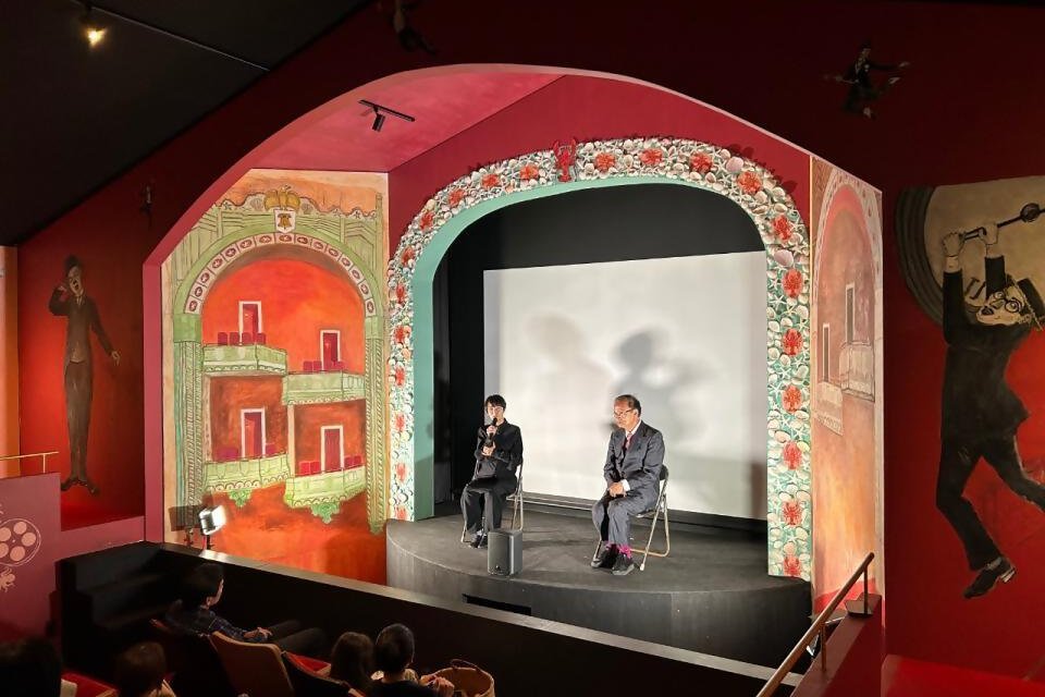 女木島名画座上映会『海辺へ行く道』