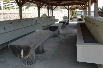 丸亀市手島自然教育センター屋外調理場