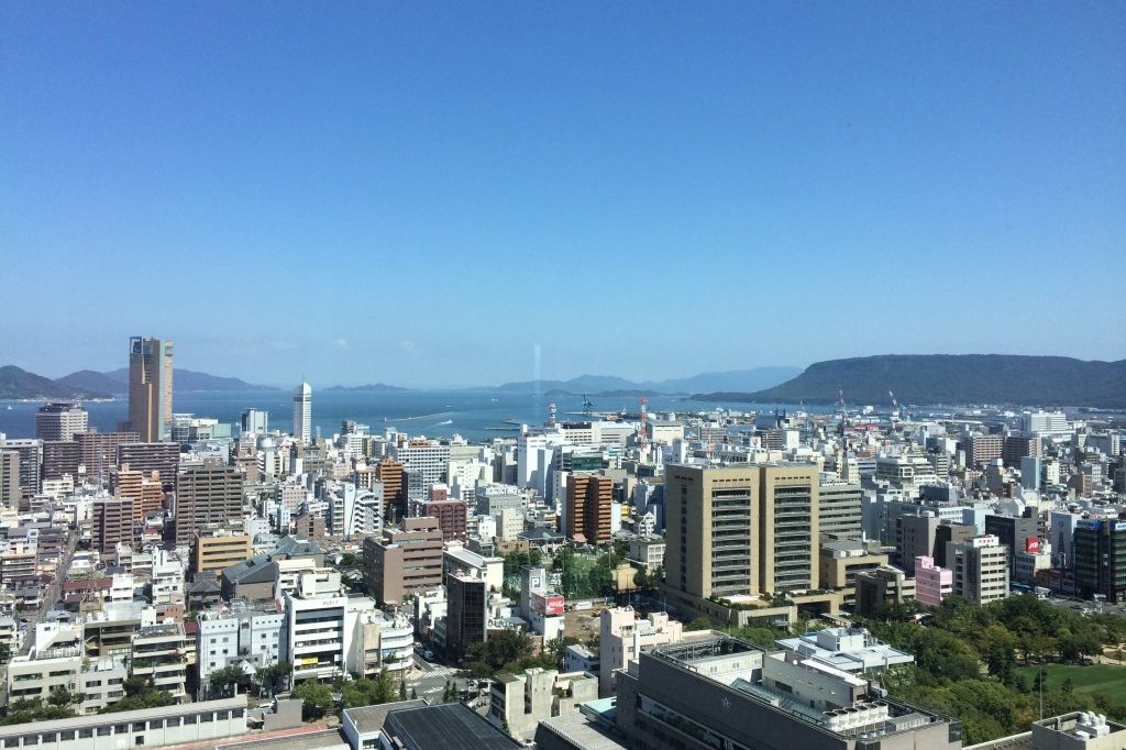 21階展望室からの眺め