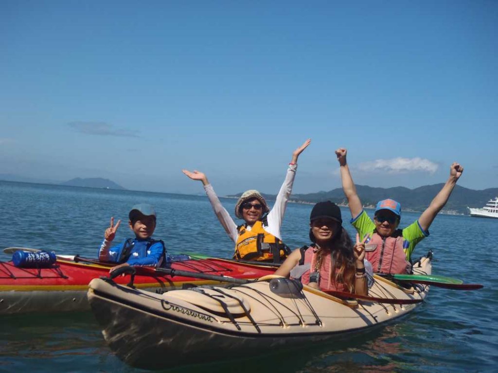 シーカヤック、オリーブ、棚田・・・小豆島の豊かな自然を海と山で満喫！