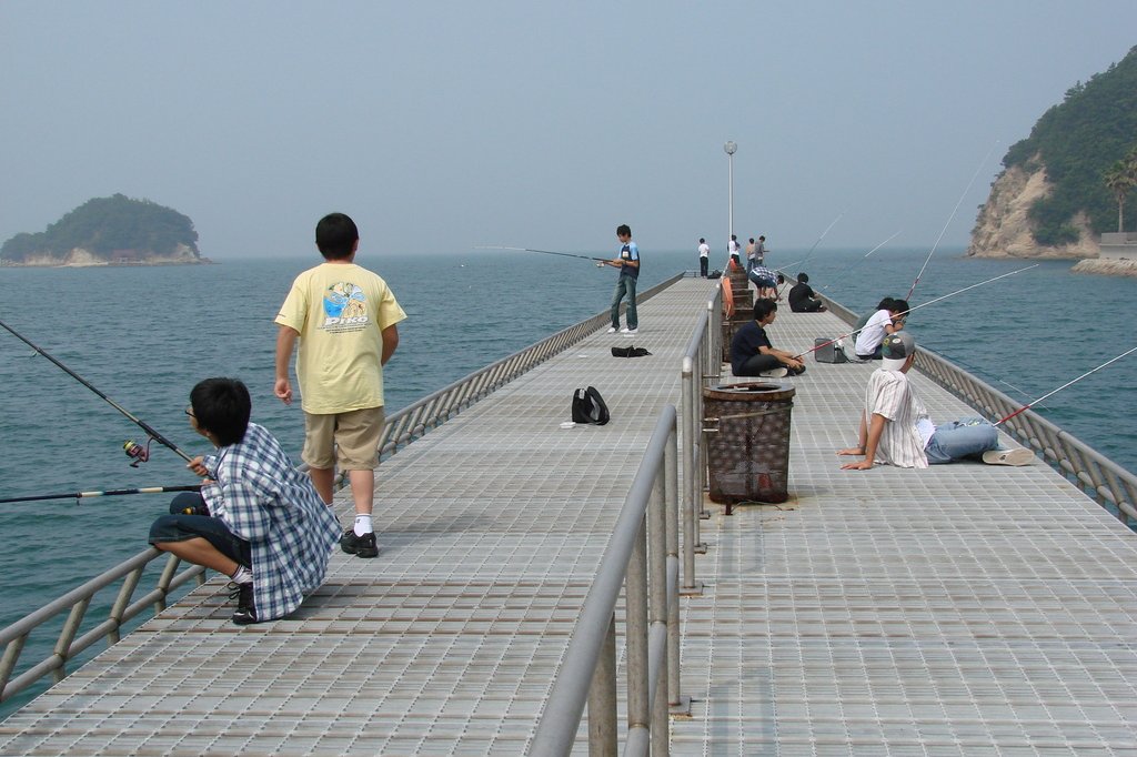 小豆島ふるさと村釣り桟橋