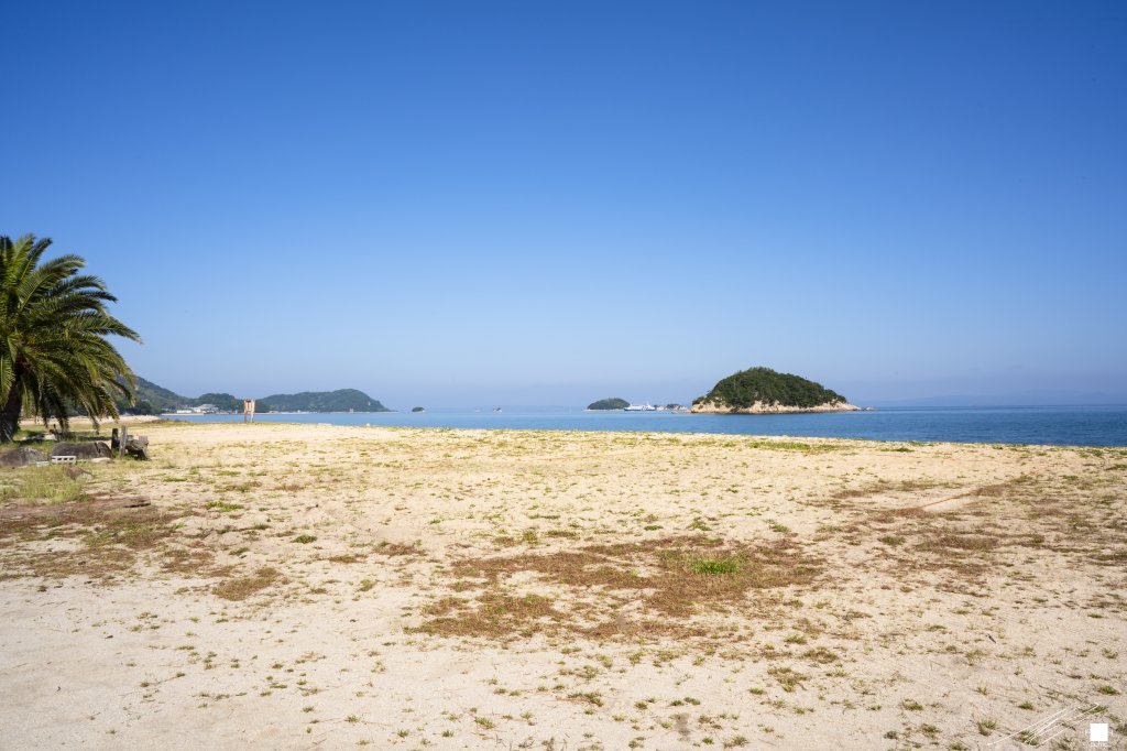 小部海水浴場、キャンプ場