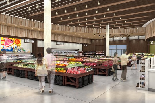 ファーマーズマーケット「讃さん広場滝宮店」。旬の野菜がいっぱい。