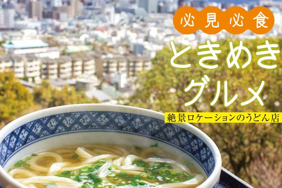 絶景ロケーションのうどん店