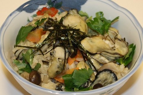 カキ飯