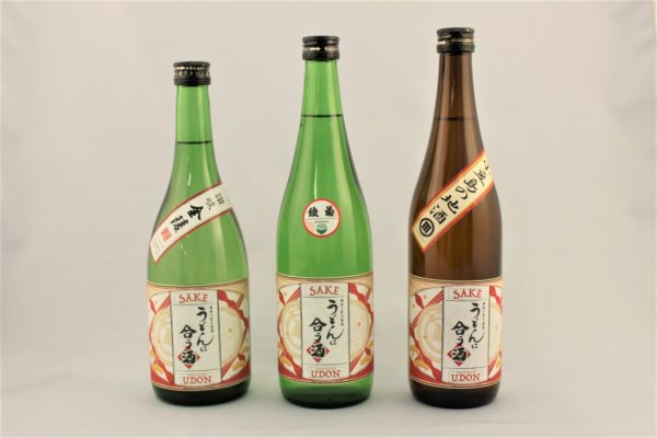 それぞれの酒蔵の「うどんに合う酒」を飲み比べてみては