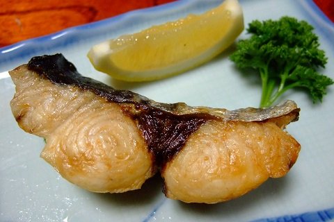 サワラの塩焼き