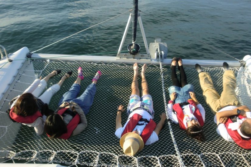 全身で爽やかな海風、潮の香りを感じよう！
