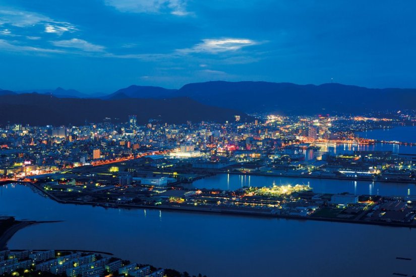夜景も美しい