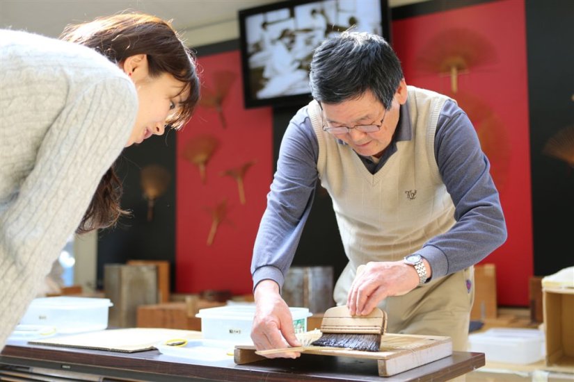 職人さんが優しくサポートしてくれる