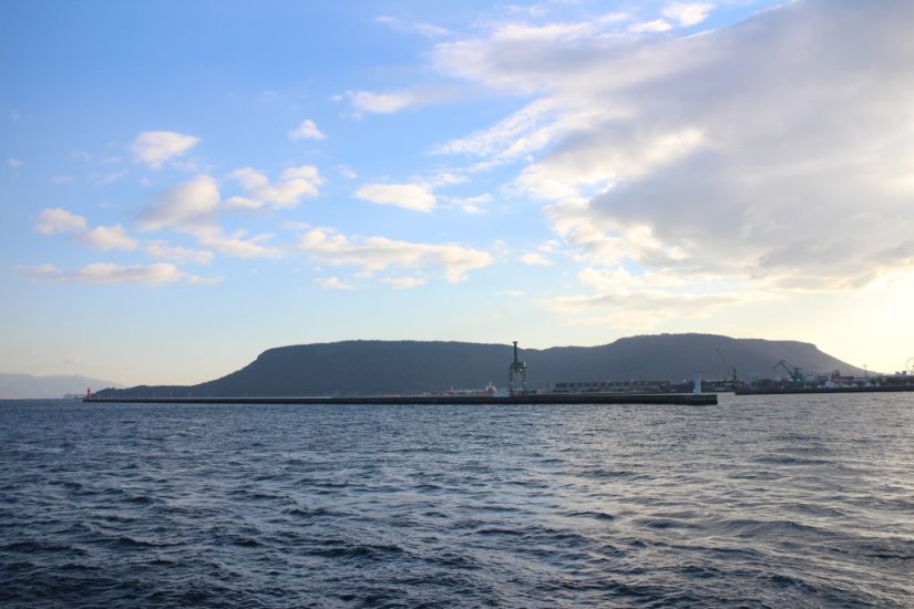 テーブル形をした屋島