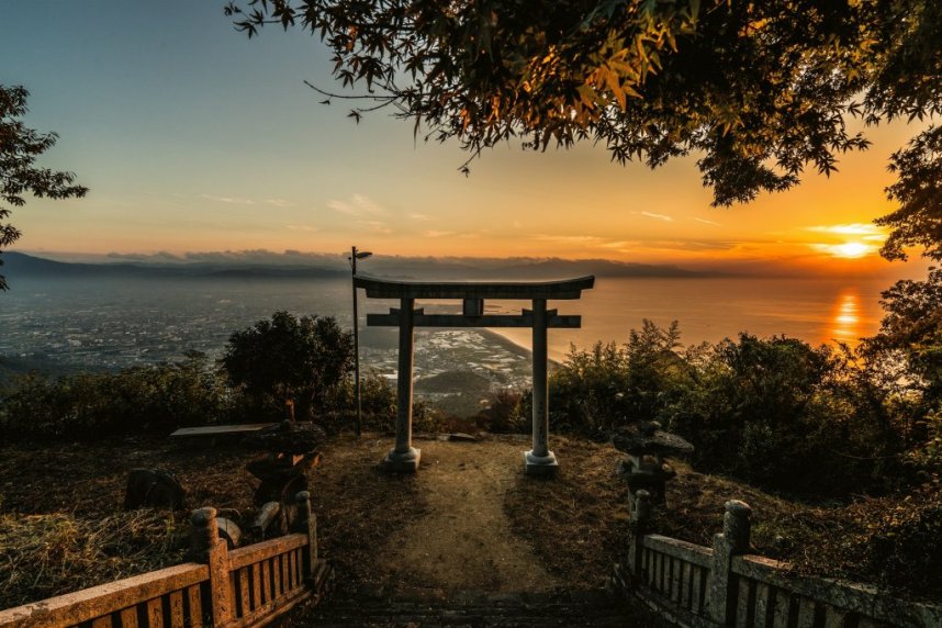 写真：夕景　第1回うどん県旅ネットフォトコンテスト