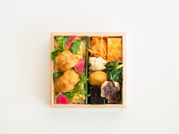 「福田の潮風弁当」 写真：しまもよう（牧浦知子）