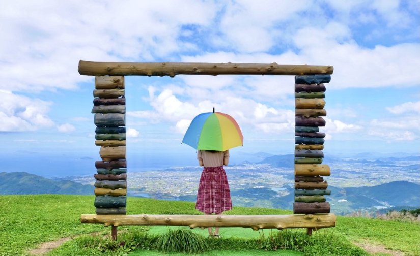 写真：雲辺寺ロープウェイ