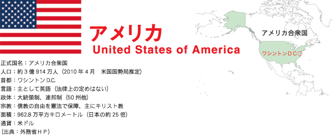 知っておきたい主な国や地域の特性とおもてなし アメリカ 編 おせったいのこころ おもてなしのさほう