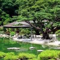 栗林公園（掬月亭）