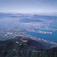 屋島上空から