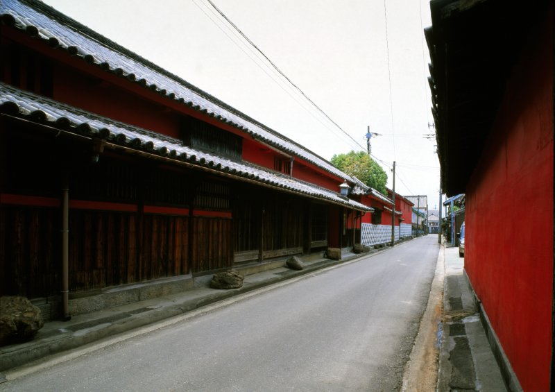 引田の街並み