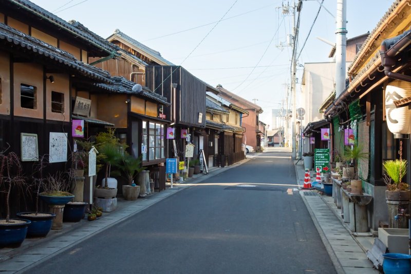多度津町町並み