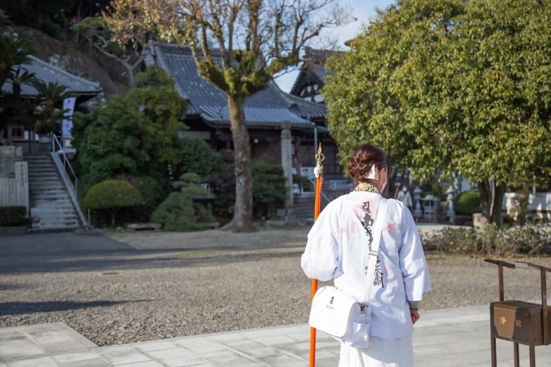 お遍路さん（甲山寺）