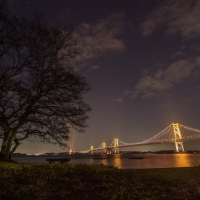 沙弥島（夜景）