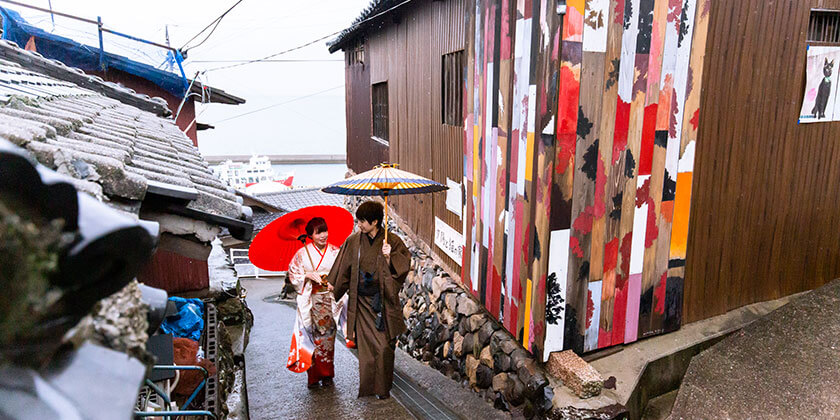 「春天的時候去吧!懷舊街道與瀨戶內海的美景&藝術之旅」1