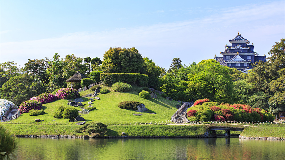 景点3.冈山后乐园